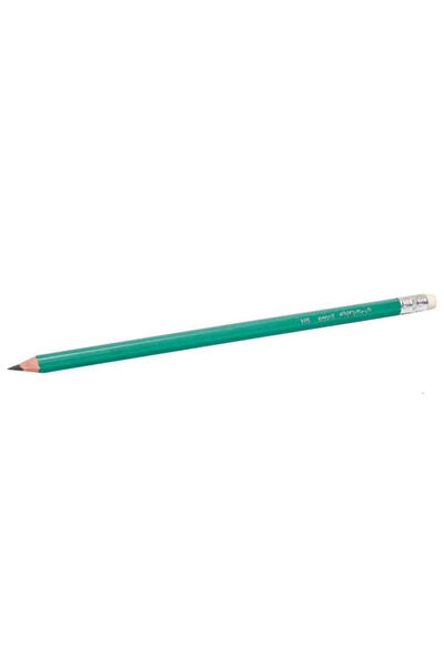 OEM Set de 12 creioane HB verzi cu radieră