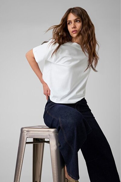 Guess Jeans Gj Ss Cn Boxy Γυναικείο T-Shirt Boxy Fit