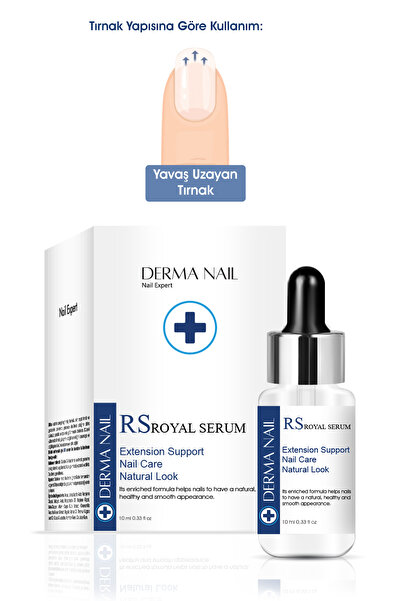 DermaNail Nail Expert RS – Royal Serum | Tırnak Uzatma Yardımcı Serum 10 ml