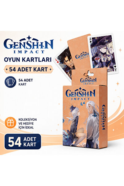 Luxmon Genshin Anime Playing Cards and Poker Card Deck