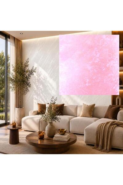 YaYa Color Vopsea decorativa de Lux, Perla Luxury cu Fulgi Perlati, Trandafir Roz, 1 Litru