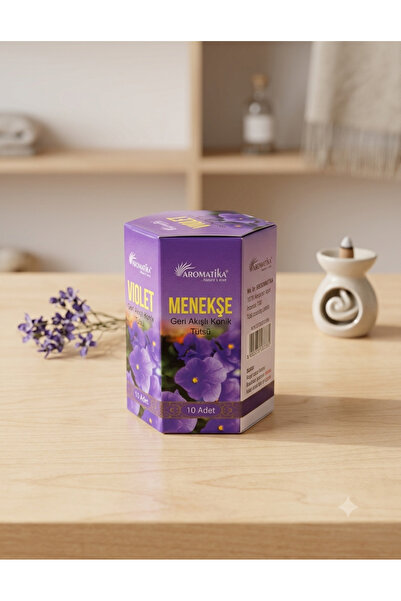 BaykuşLifeConcept Violeta Menekşe Kokulu Geri Akış Tütsü