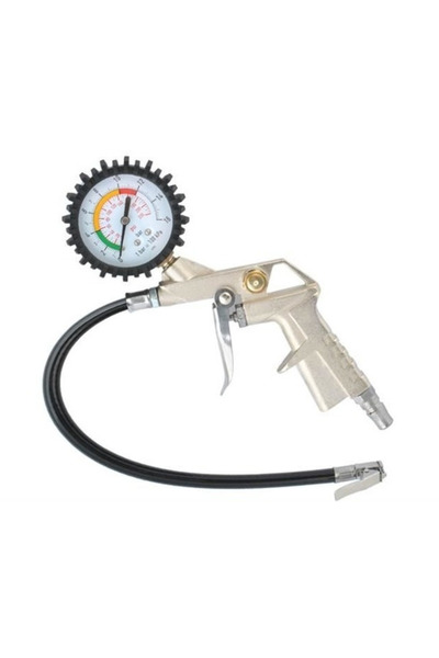 OEM Pistol Umflat pentru Compresor cu Manometru si Furtun 35cm
