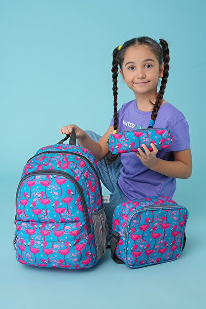 Cambridge Polo Club 3-Piece School Bag Set Pink Flamingo / Plcan2079.318