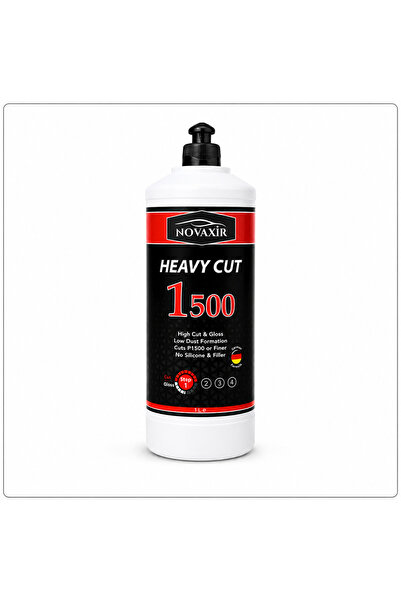 novaxir Heavy Cut 1500 Çizik Çıkarıcı Kalın Pasta, 1l, Silikon-dolgu Içermez ...