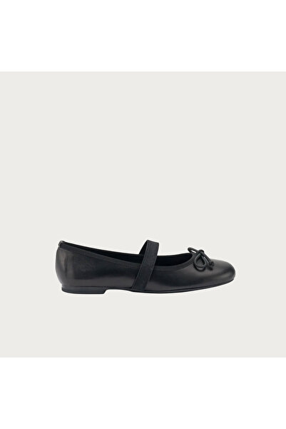 Frau Women's / Girls' Ballerinas 69N0 Nappa Nero (Black)