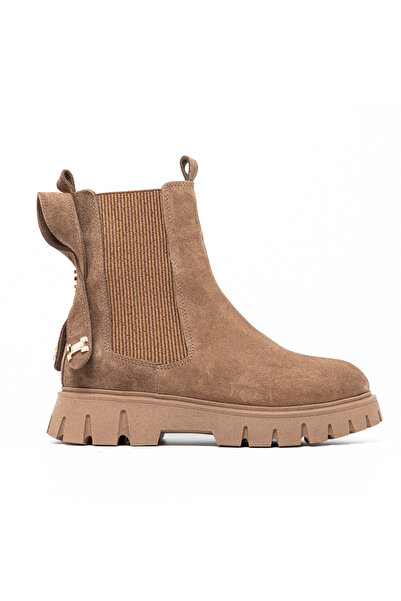 John May Women's / Girls' Boots Rc-25K-001-R25-209 Tobacco Suede
