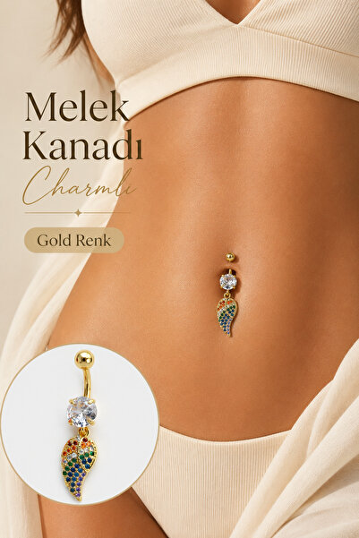 Sacce Scarves&Accessories Multicolor Çok Renkli Melek Kanadı Sallantılı Çelik...