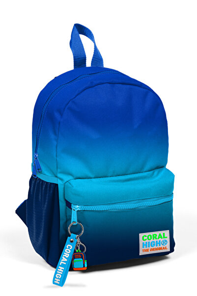 Coral High Σακίδιο πλάτης Little Nest Navy Blue μετάβασης χρώματος με μοτίβο ...