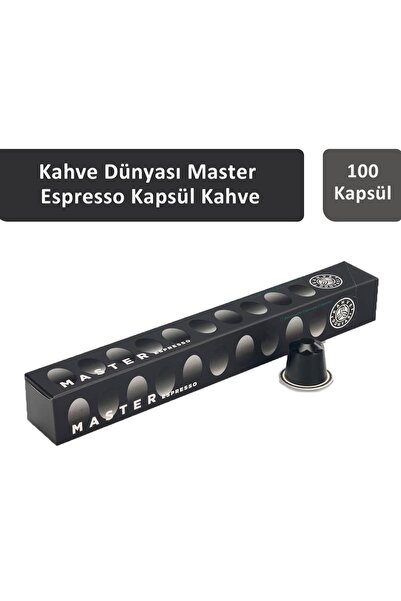 Kahve Dünyası Kahve Dünyası 9 Master Espresso Kapsül Kahve 100 Kapsül