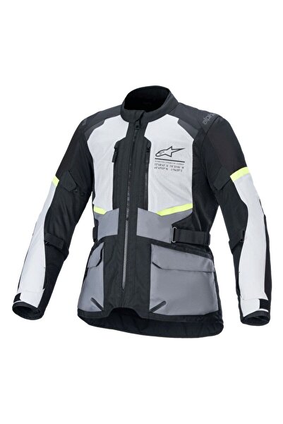 Alpinestars Andes Air Drystar Korumalı Motosiklet Montu Siyah Gri