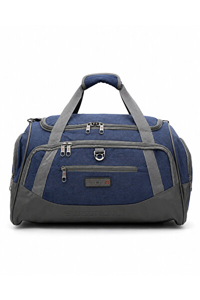 Swisstech 24" Duffel/Gym Bag - Blue |   Large Capacity for Travel, Sports, an...