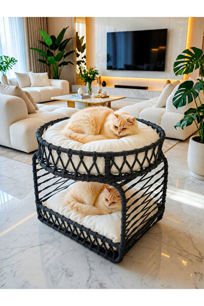 TASARYUM Zümra Kedi & Köpek yatağı Ranza