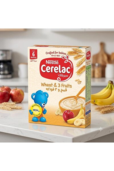 Nestle Cerelac Buğday Ve 3 Meyve 125gr