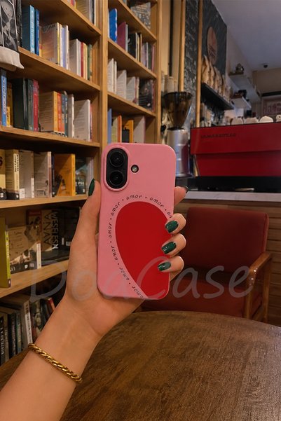 DoaCase iPhone 17 Uyumlu Pembe Renkli Lansman Telefon Kılıfı