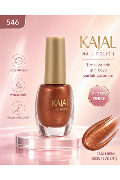 KAJAL Oje - Nail Polish - No: 546