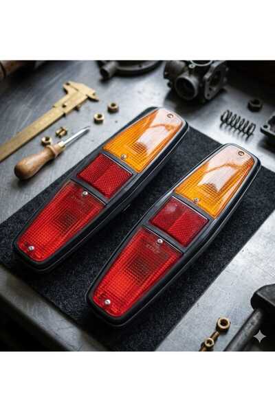 ASFAR ANADOL A2 - FORD TRANSİT ALMAN 2,4 2,5 MK2-MK3 - Arka Stop Lambası Takı...