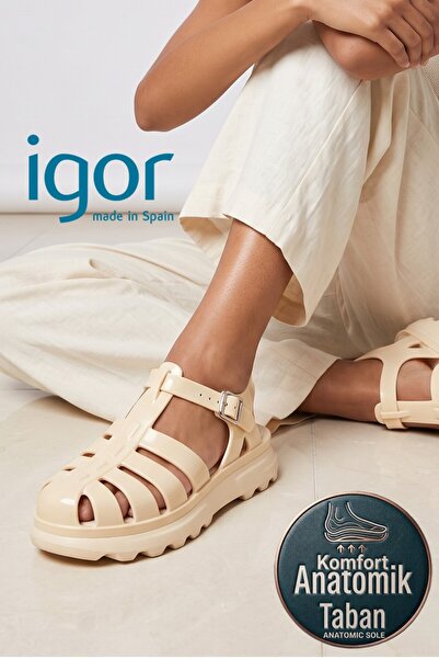 IGOR S10360 Vega Mc Beige Orthopedic Daily Women's Sandals