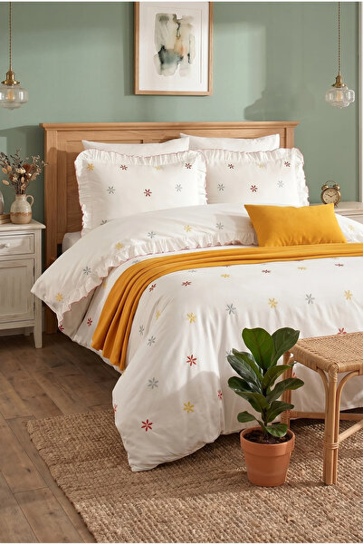 Serebien Home Collection طقم غطاء لحاف مزدوج فاخر من أفيليس، 8 قطع، مصنوع من ...
