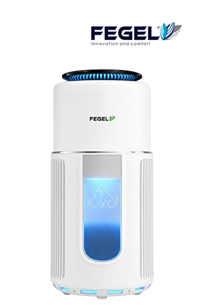 Fegel FG-202 Akıllı WiFi Destekli 4 Katmanlı H13 HEPA Hava Temizleyici