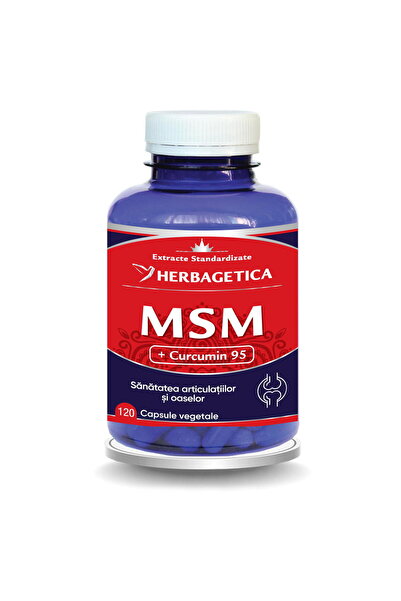 herbagetica MSM + Curcumin 95 120cps