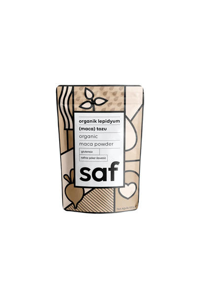 Saf Nutrition Nutrition Organik Maca Tozu, 100gr