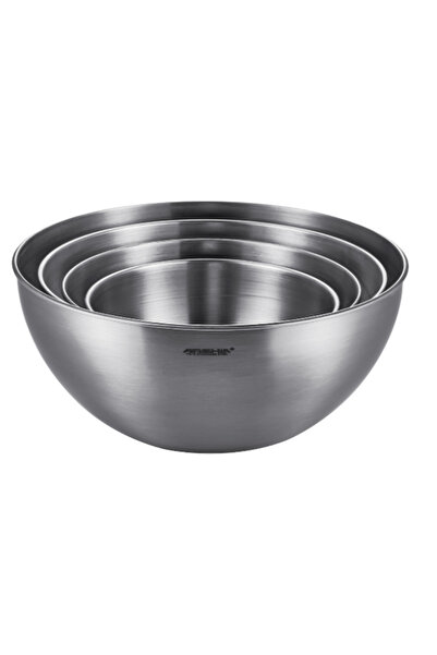 Arshia Kitchenware 4-piece Stainless Steel Mixing Bowl Set