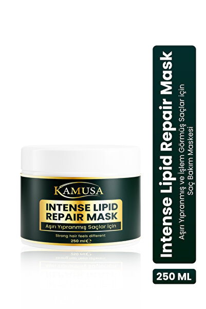 KAMUSA Intense Lipid Repair Mask 250 ml – Hair Care Mask for Extremely Damage...