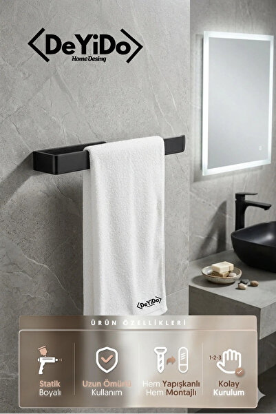 DeYiDo Kaliteli Paslanmaz Çelik Havluluk, Kağıt Peçetelik, Banyo Askısı - Banyo Lavabo Mutfak Çok Amaçlı
