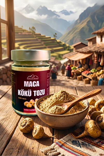 Nurbal Şifa Merkezi Maca Kökü Tozu Liyofilize 200 gr