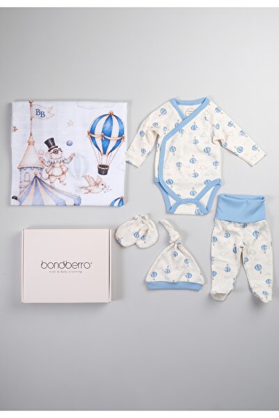 Bondberro Hospital Discharge Set 7 Pieces 100% Cotton
