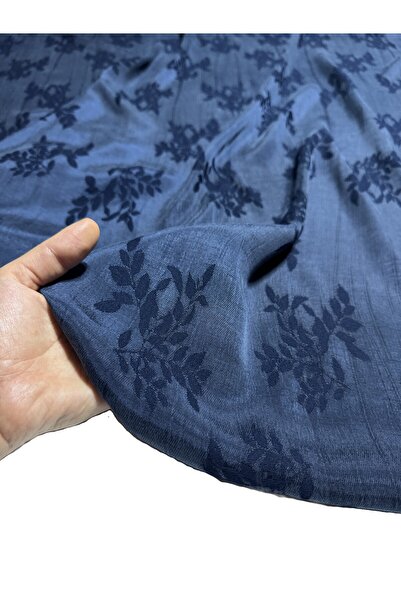 BURSA KUMAŞTAN Jacquard Silk Cupro Fabric Width 120 cm Shiny Flowing Dress, S...