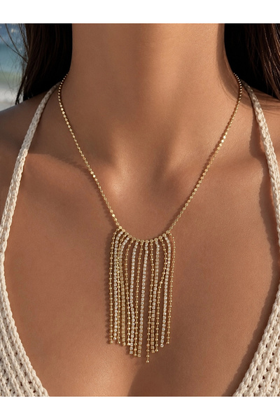 h&b design jewel Dangle Design Necklace
