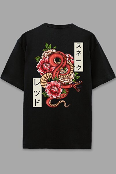Adrift Μπλουζάκι Posion Black Oversize Unisex