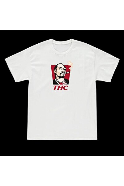 TIMESWASTINGIRL Tricou unisex oversize cu imprimeu Snoop Dogg