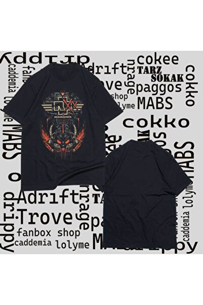 Adrift Tricou negru unisex Kod Presss Zwanzig Rammstein106770tt