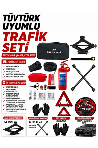 Genel Markalar İLK YARDIM TRAFİK SETİ LÜXS TÜVTÜRK UYUMLU