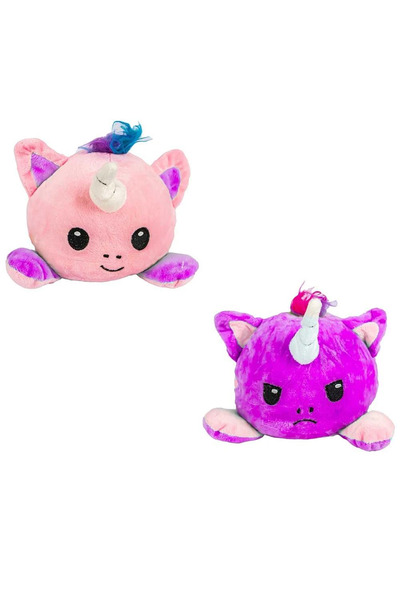 OEM Jucarie reversibila din plus Unicorn 20 cm