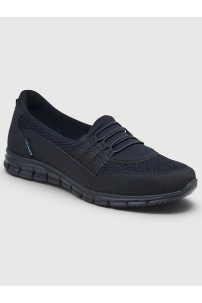KİNG PAOLO Z6104 Krakers Babet - Black - Women's Shoes