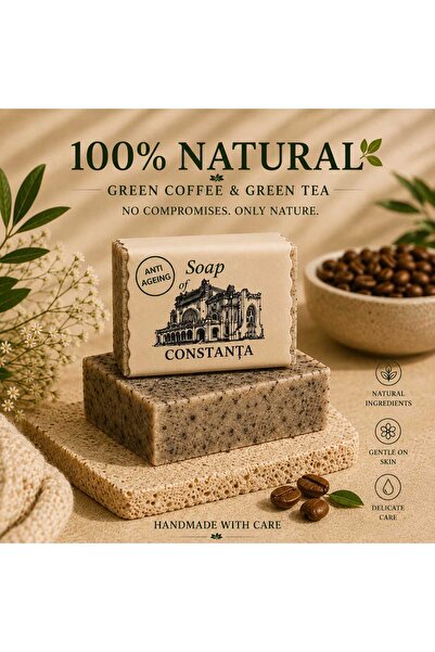 Sapun de Constanta Săpun cu cafea verde și ceai verde