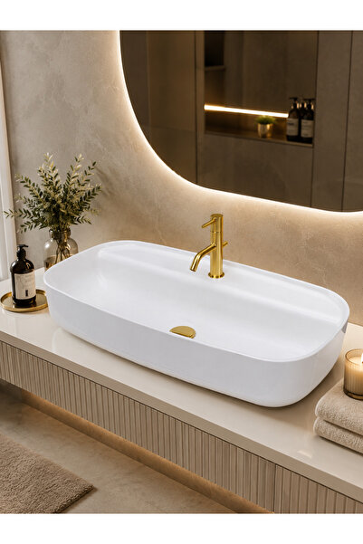 Turkuaz Aqua 80 Cm Lavabo