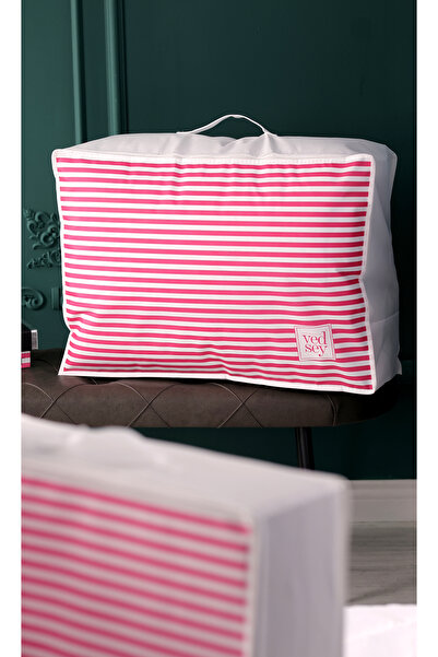 Vedsey Home Organizer منظم كبير الحجم 70x50x25 سم لتنظيم لحاف السرير ووسادة ا...
