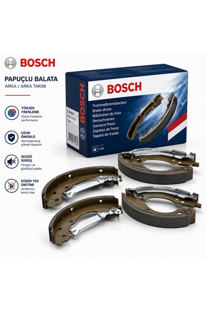 Bosch Vag Arka Fren Balatası Pabuc Cordoba İbiza Toledo Golf III Polo / Classıc Favorıt Felicia Fabıa