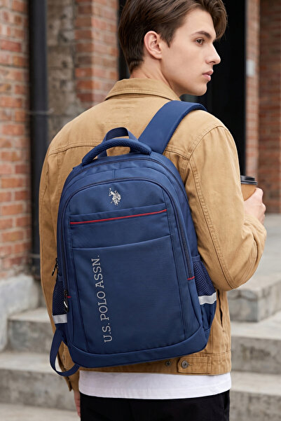 U.S. Polo Assn. Us Polo Assn 25035-25038-25039 Unisex School Backpack Student...