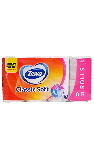 Zewa 2x Hârtie igienică clasică moale, 3 straturi