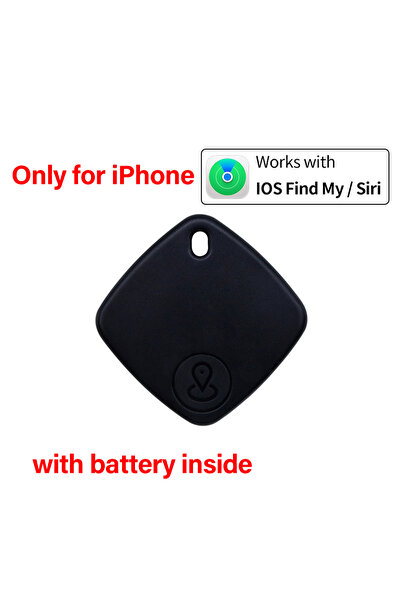 Choice4 جهاز تتبع GPS ذكي أسود اللون متوافق مع نظامي iOS وأندرويد، جهاز تحديد...
