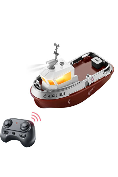 Choice قاطرة WHITE S820 RC بمقياس 1/72، قارب صغير بمحركين 2.4 جيجاهرتز، سفينة...