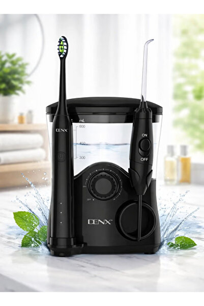 Primo جهاز تنظيف الأسنان بالماء مع فرشاة أسنان كهربائية - DX3716