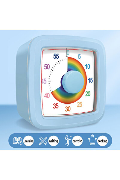 Choice3 TM47 Blue 1PC Visual Timer Children's Self-discipline Tool Countdown ...