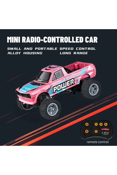 Choice4 HB10 Pink New RC Car MINI Alloy 1/64 Remote Control Car Convenient to...